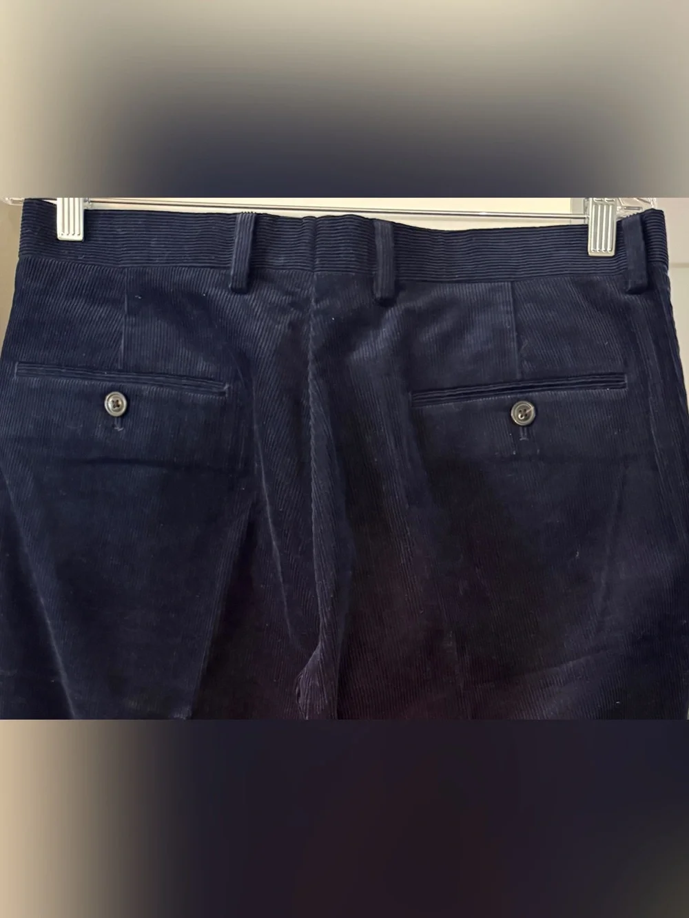 J. Crew Ludlow Premium Corduroy Navy Slim Fit Dress Pants. W31/L30 NWT! Ret $248